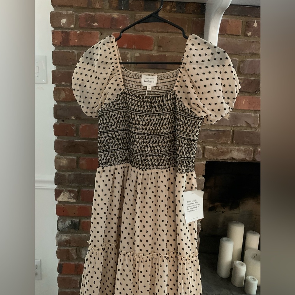 Böhme Bevan Midi Dress Size M
